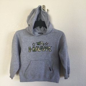 - Tony Hawk Gray Eagle Hoodie Sweatshirt Kangaroo Po